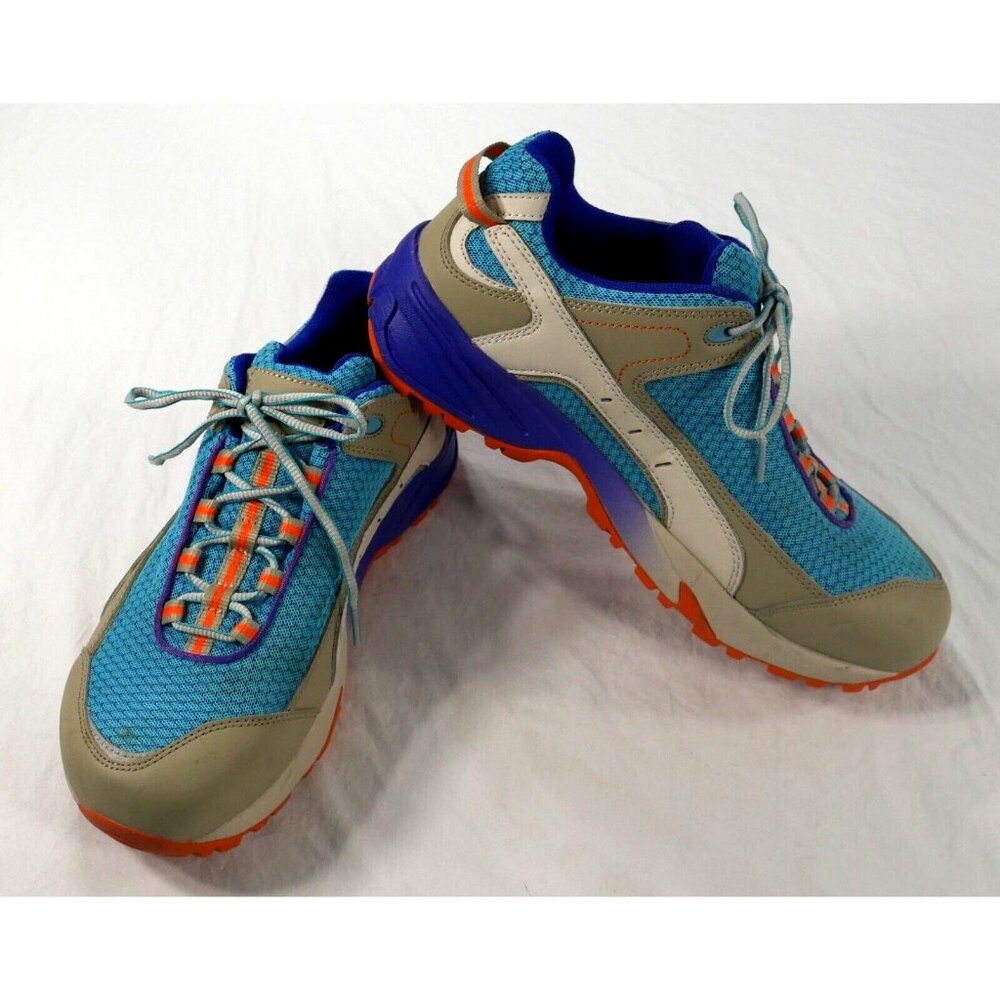 Red Wing Worx 9308  Blue Oxford Shoes Aluminum Toe Safety Sneakers Womens US 9.5
